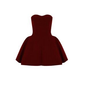 Khela the Label Mini Dress in Burgundy size L